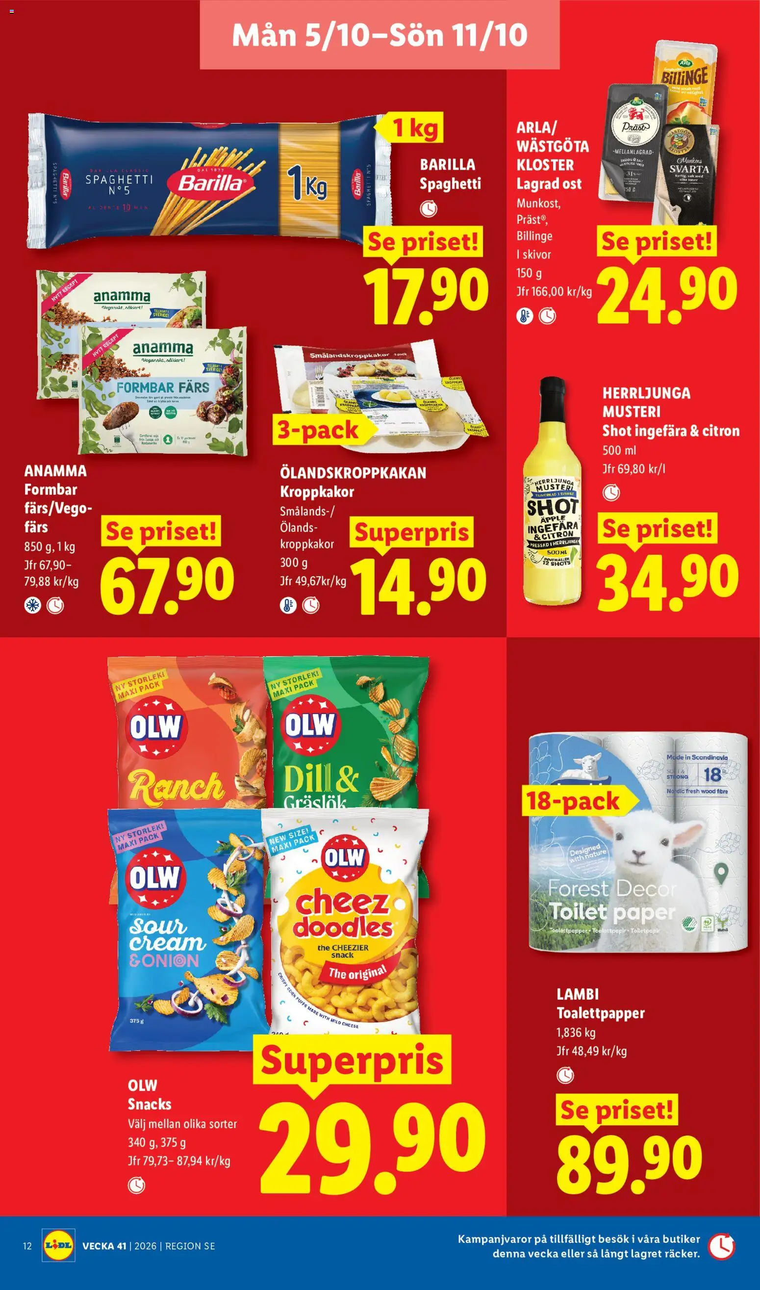 Lidl reklamblad aktuell från 05/10/2026 | Sida: 16