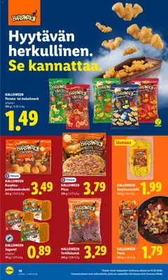 Lidl-mainoslehti voimassa 19/10/2026 alkaen | Sivu: 10