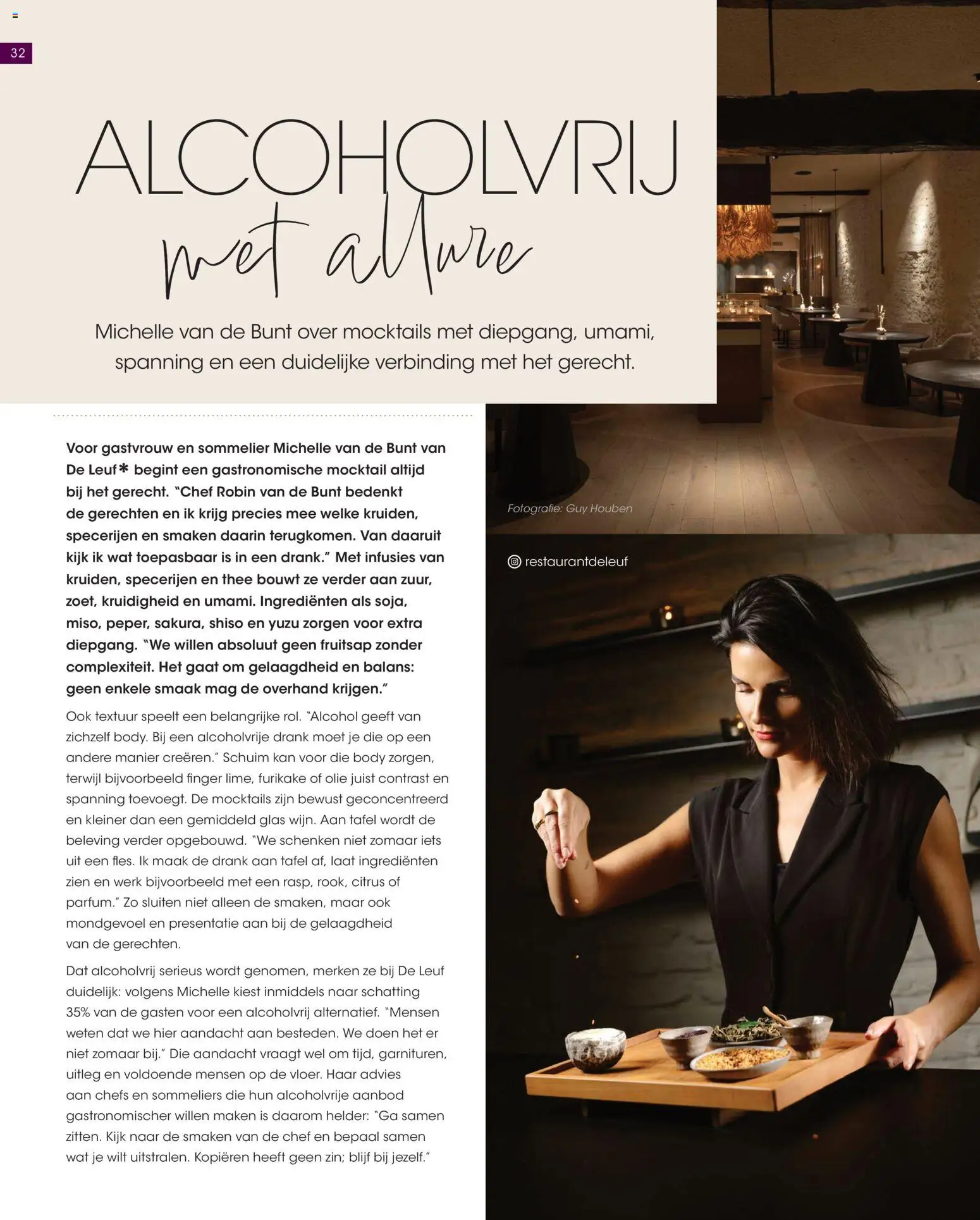 {H1} | Pagina: 32 | Producten: Moët, Tafel, Glas, Ingrediënten