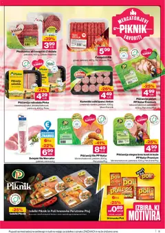 Mercator katalog akcije – veljaven od 02.07.2026 | Stran: 9 | Izdelki: Hrenovke, Čevapčiči, Pleskavice, Nabodala