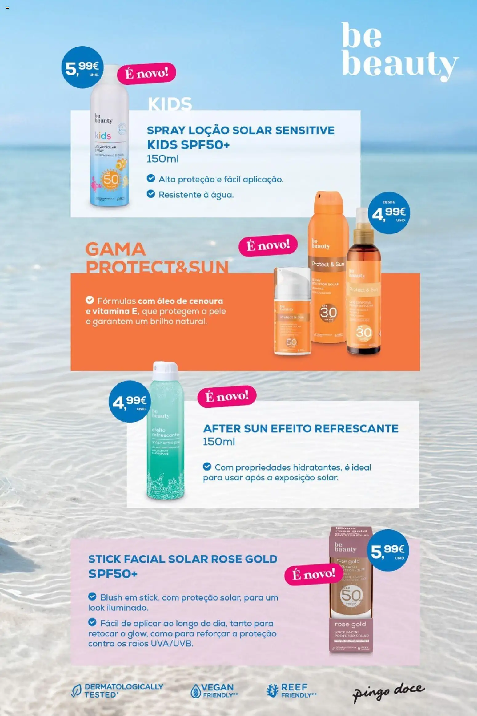 Pingo Doce Bazar Ar Livre │ válido de 05.05.2026 | Página: 23 | Produtos: Blush, Protetor solar, Óleo, Cenoura