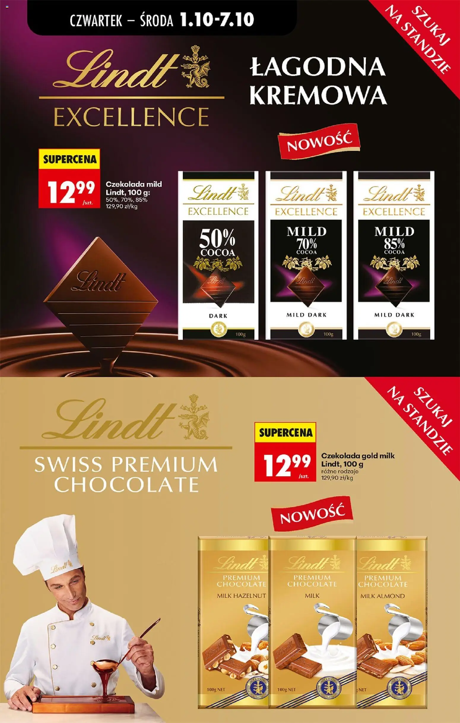 Biedronka Polsko leták - Codziennie niskie ceny od 01.10.2026 | Strana: 43 | Produkty: Lindt