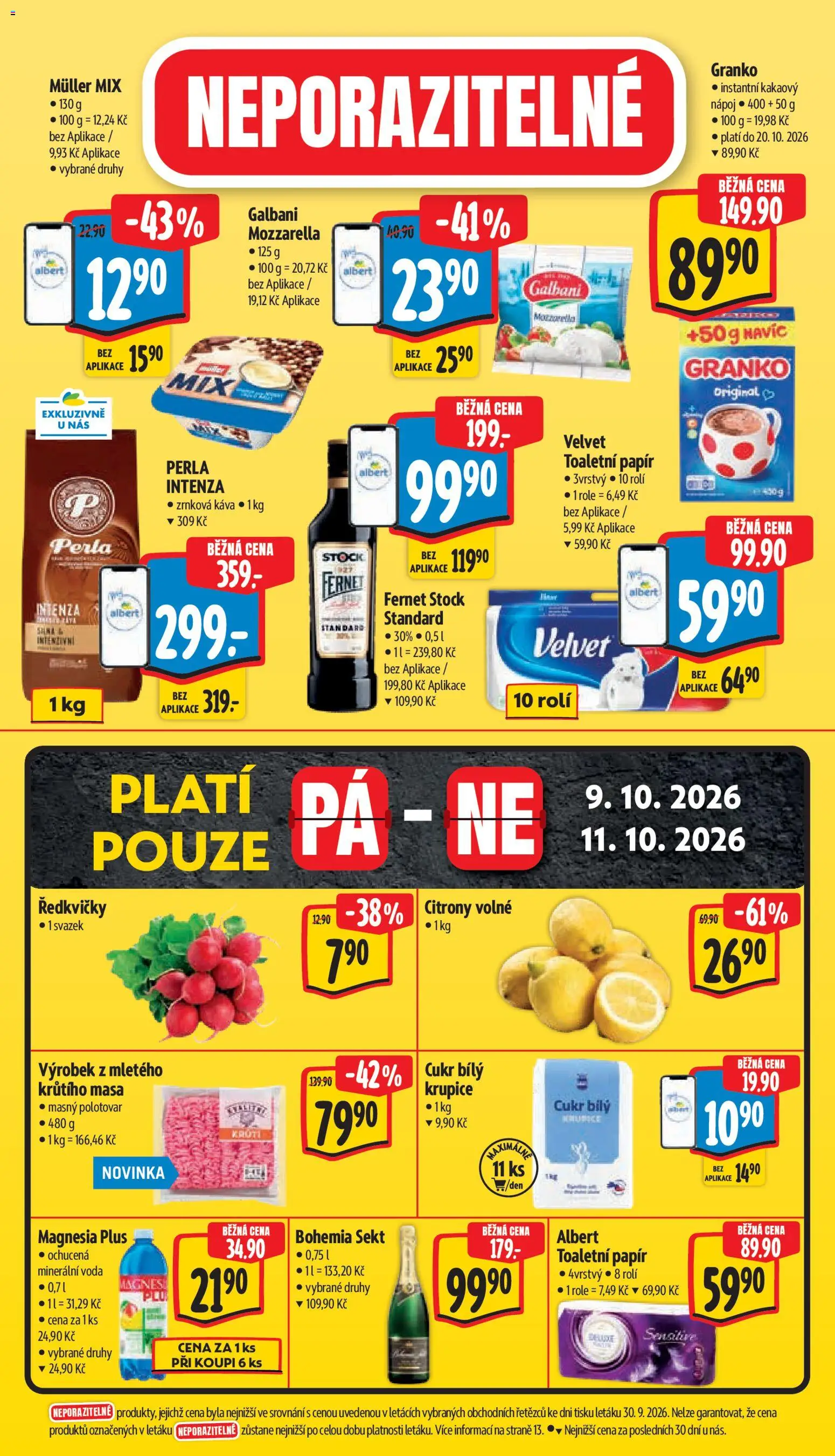 Albert leták - Hypermarket od 07.10.2026 | Strana: 60
