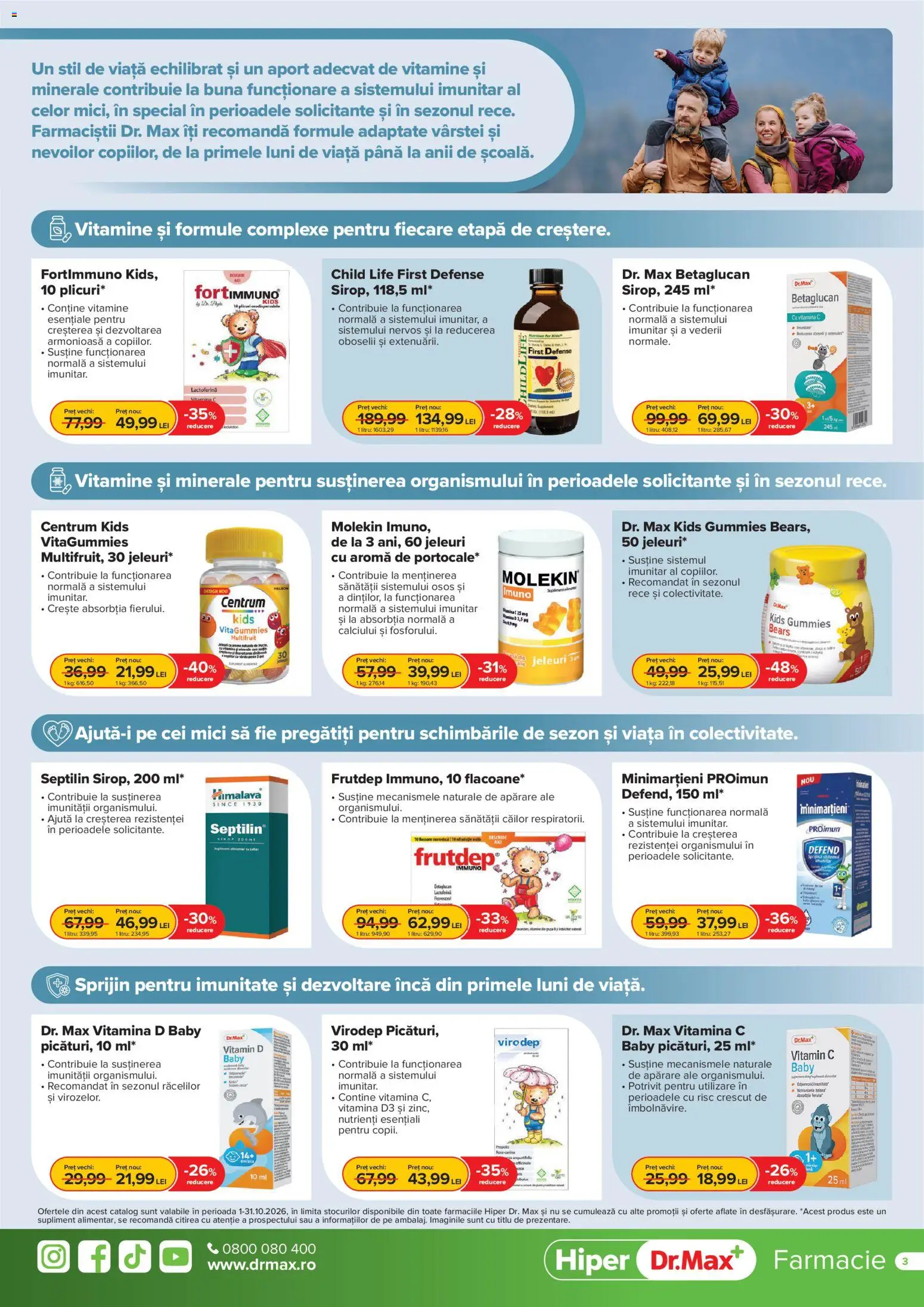 Noul catalog Dr.Max – valabil de la 01.10.2026 | Pagină: 3