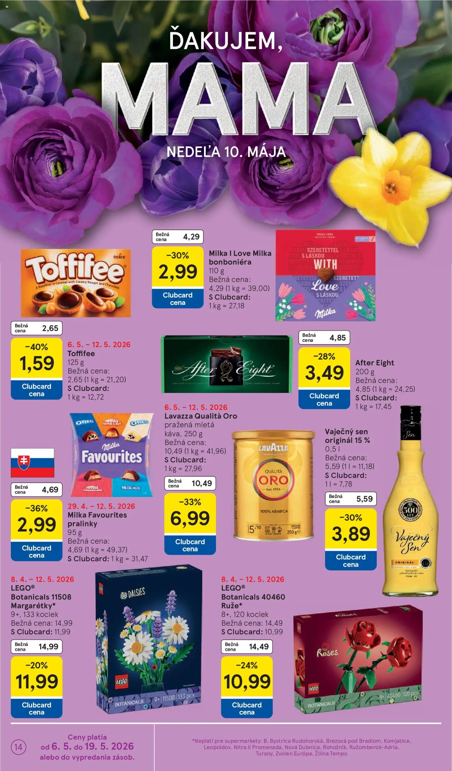 Nové Tesco akcie – leták je platný od 06.05.2026 | Strana: 14