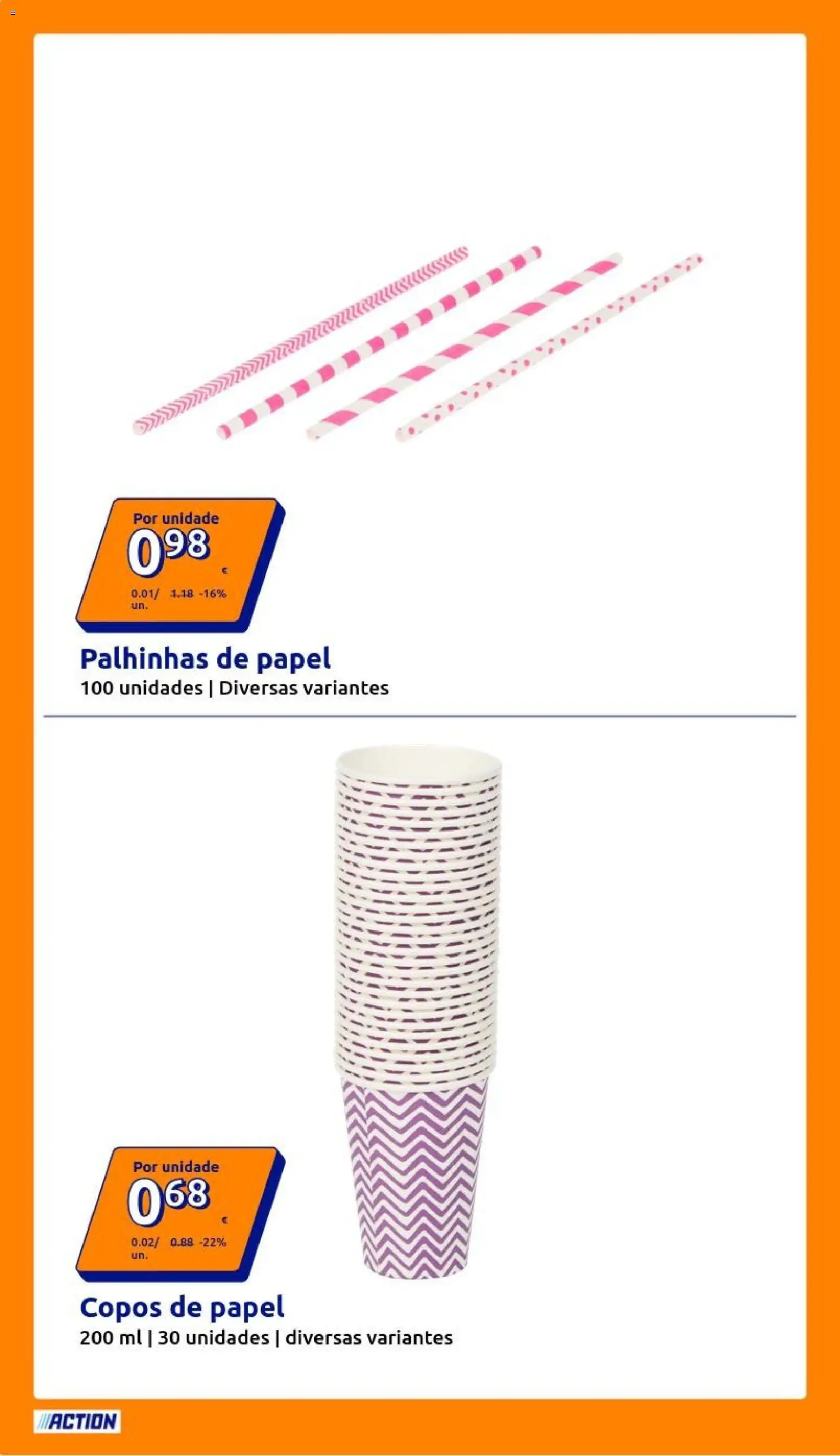 Action folheto │ válido de 10.06.2026 | Página: 6 | Produtos: Copos