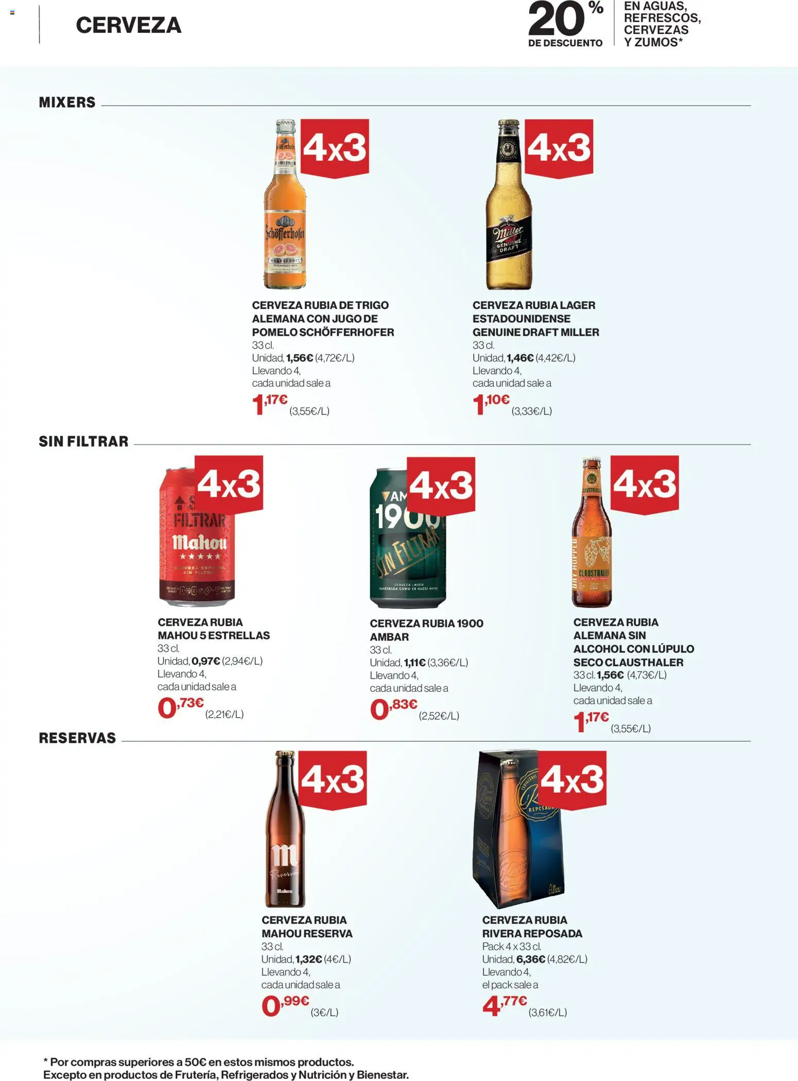 Supercor Canarias │ válido desde el 04.06.2026 | Página: 5 | Productos: Jugo, Cerveza