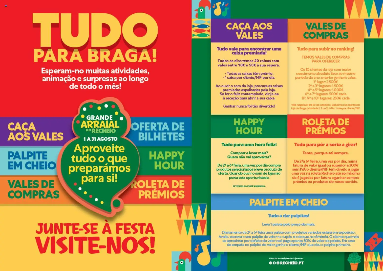 Recheio Regulamento Arraial Braga │ válido de 01/08/2026 | Página: 2 | Produtos: Caixa