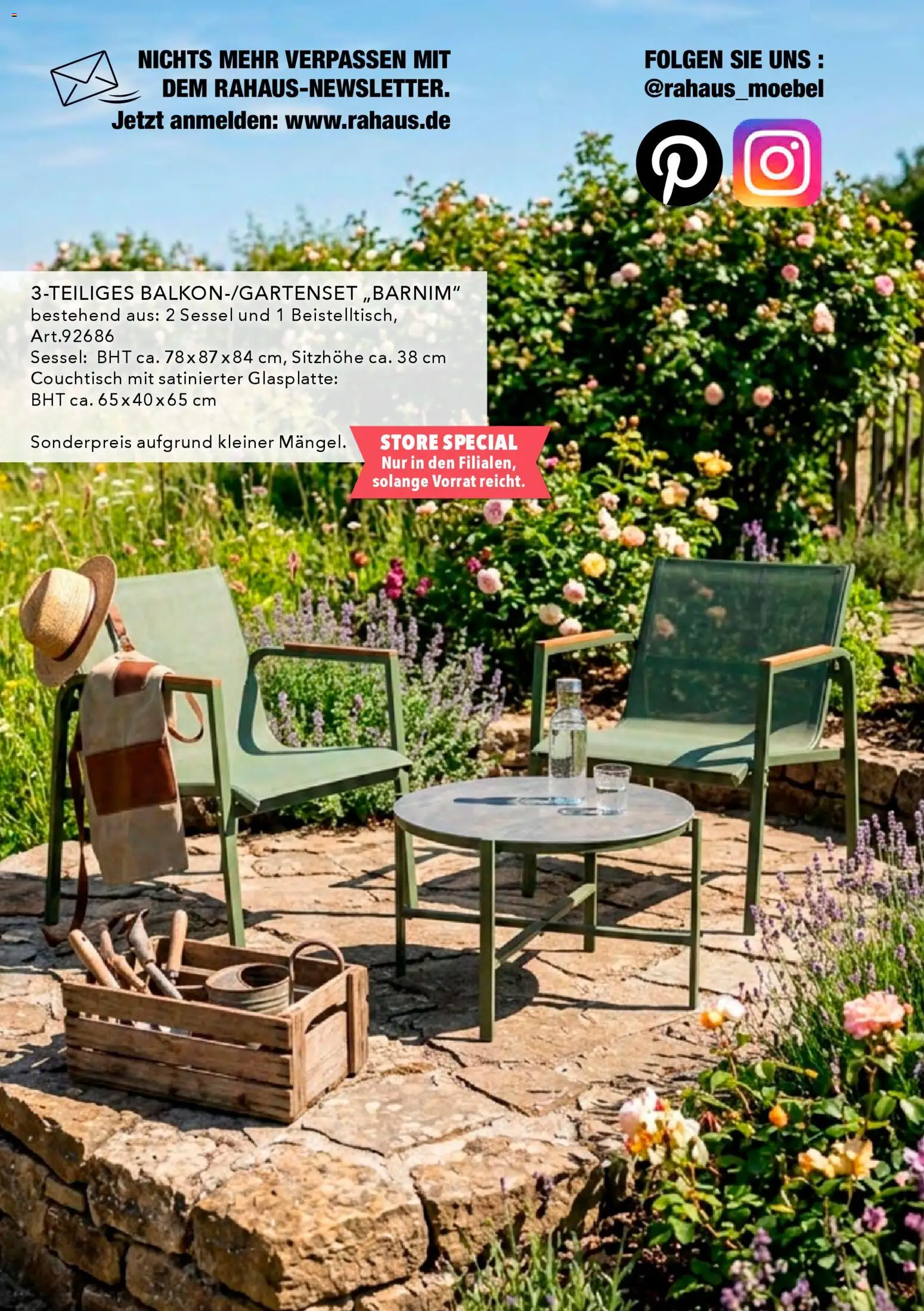 Rahaus Prospekt – gültig ab 27.04.2026 | Seite: 54 | Produkte: Sessel, Couchtisch