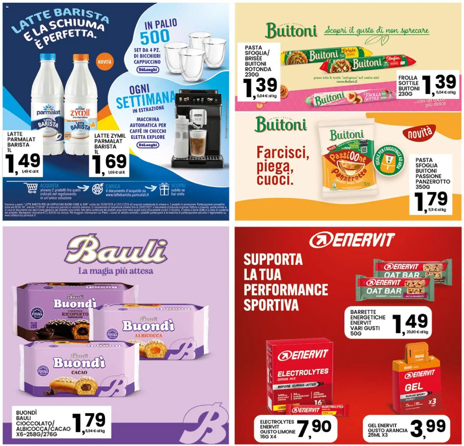 Volantino Interspar del 01/10/2026 | Pagina: 29 | Prodotti: Cappuccino, Caffè, Cioccolato, Latte