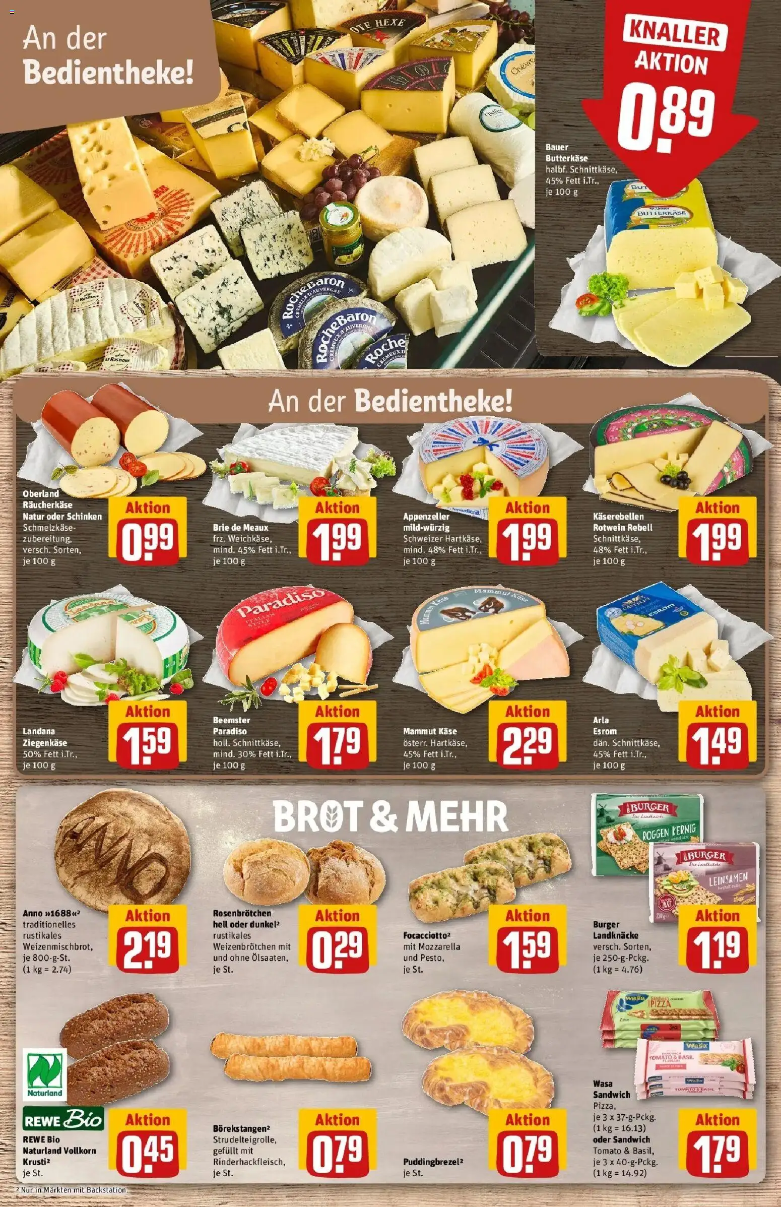 REWE Prospekt ab 07.09.2026 zum Blättern » Angebote | Seite: 11 | Produkte: Rotwein, Burger, Brot, Schinken