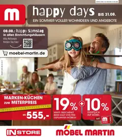 Möbel Martin Happy Days ab 31.07.2026 gültig