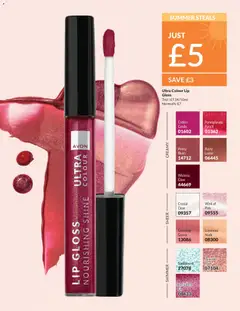 Preview of AVON - Offers valid from 01.06.2026 | Page: 19 | Products: Lip gloss, Lavender