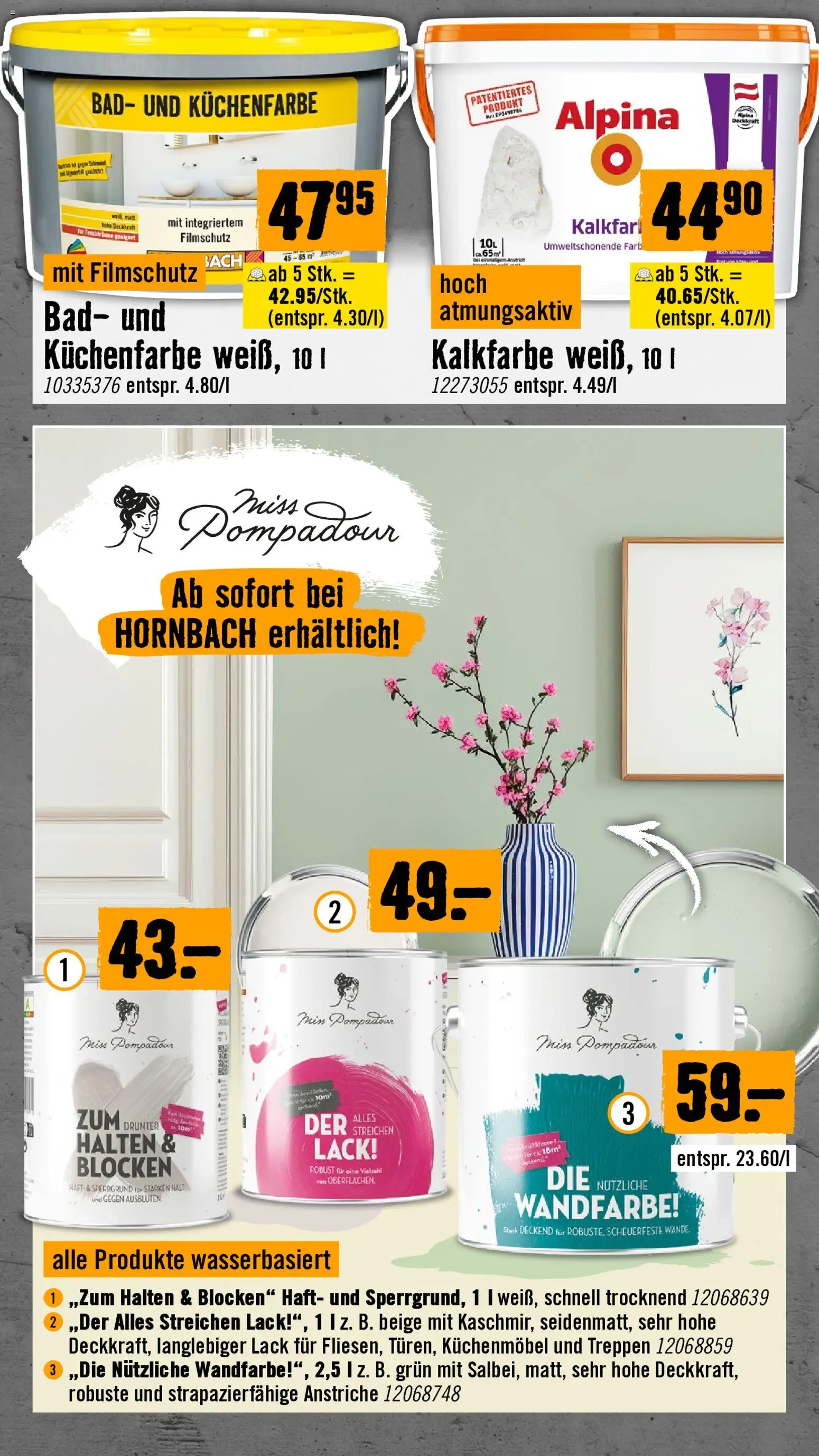 Hornbach Flugblatt gültig ab 16.09.2026 | Seite: 38 | Produkte: Bad