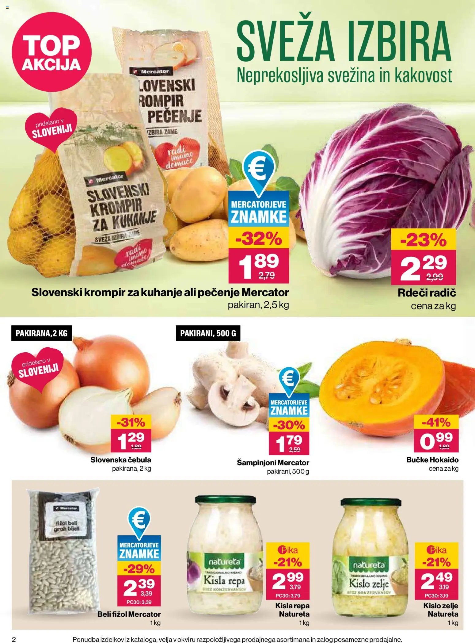 Novi Mercator katalog ponudbe – veljaven od 29.10.2026 | Stran: 2
