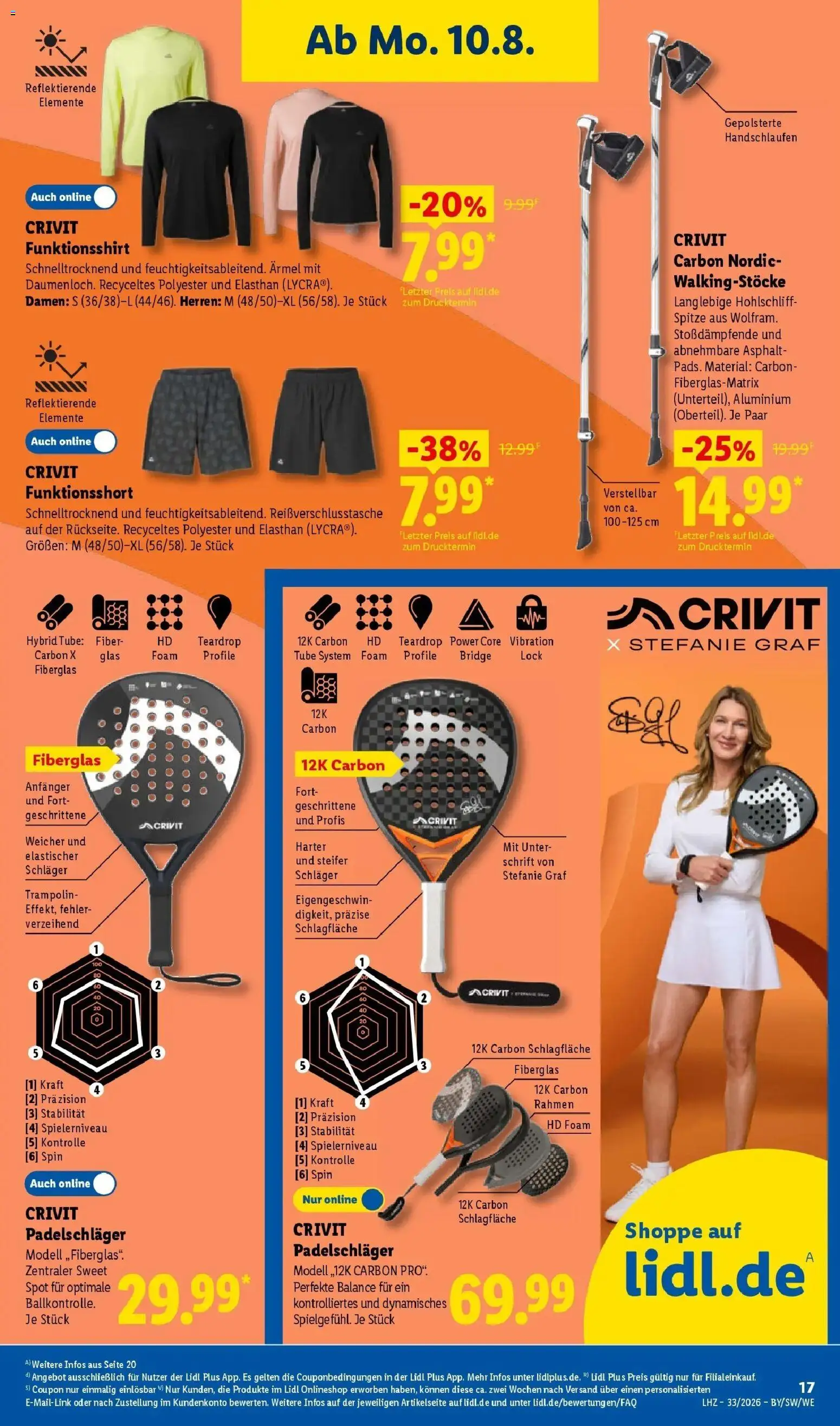 Lidl Prospekt Weikersheim – gültig ab 10.08.2026 | Seite: 35 | Produkte: Shirt, Walking