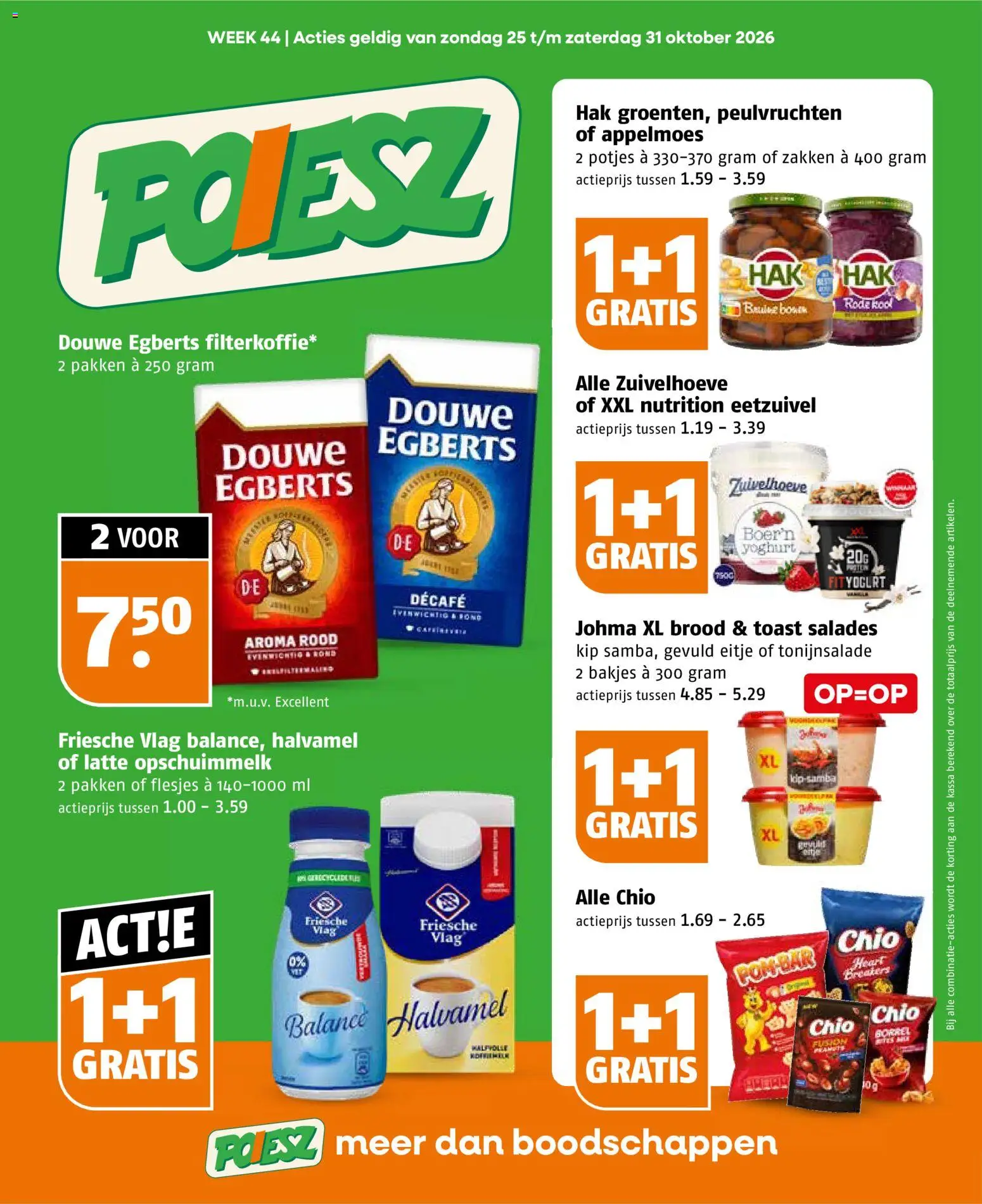 {H1} | Pagina: 1 | Producten: Kool, Yoghurt, Tonijnsalade, Appelmoes