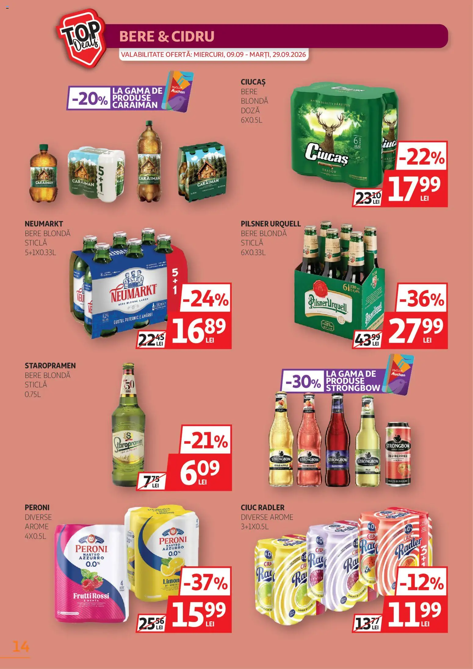 Noul catalog Auchan – valabil de la 09.09.2026 | Pagină: 14