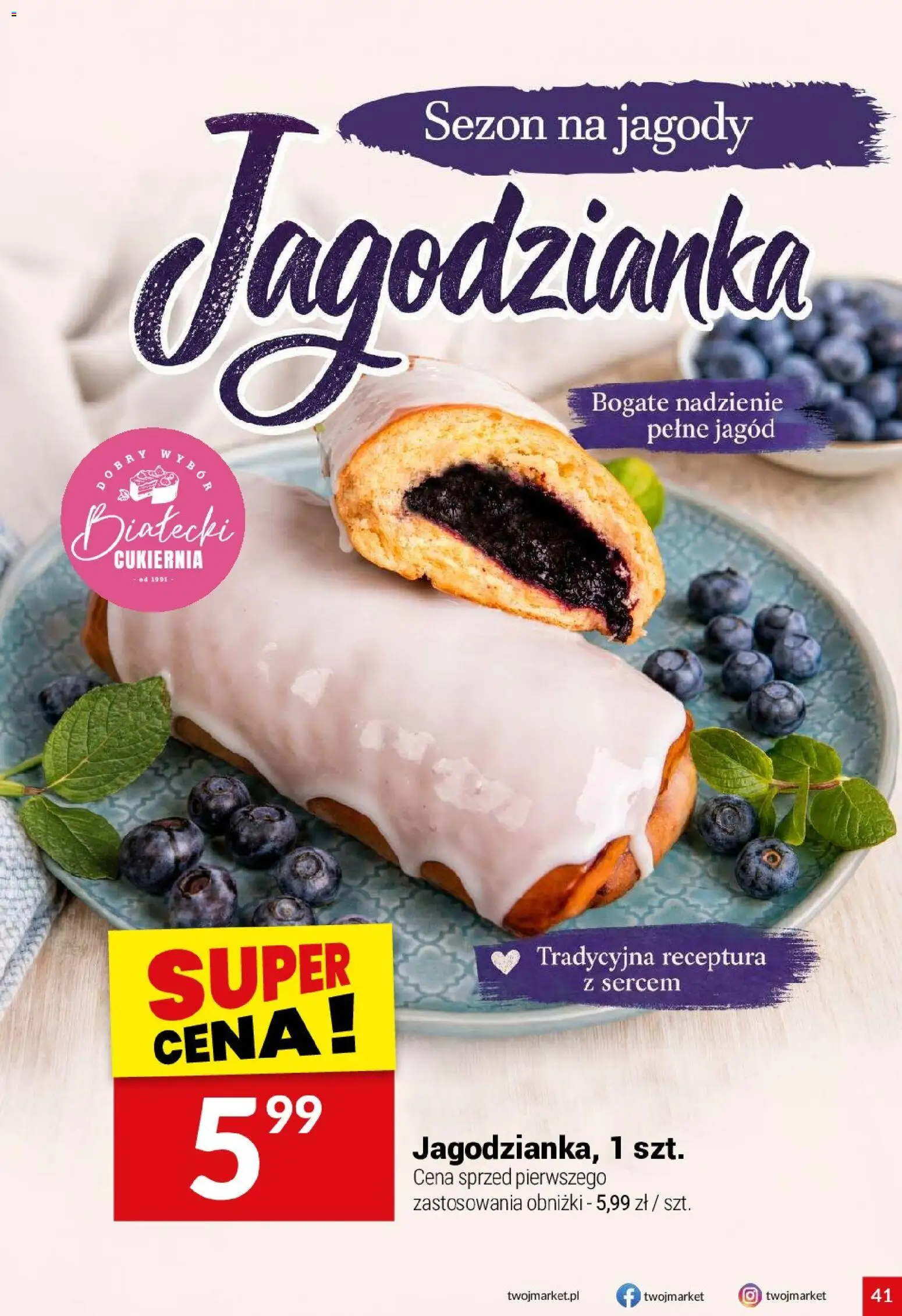 Twój Market gazetka od 01.07.2026 | Strona: 41 | Produkty: Jagody