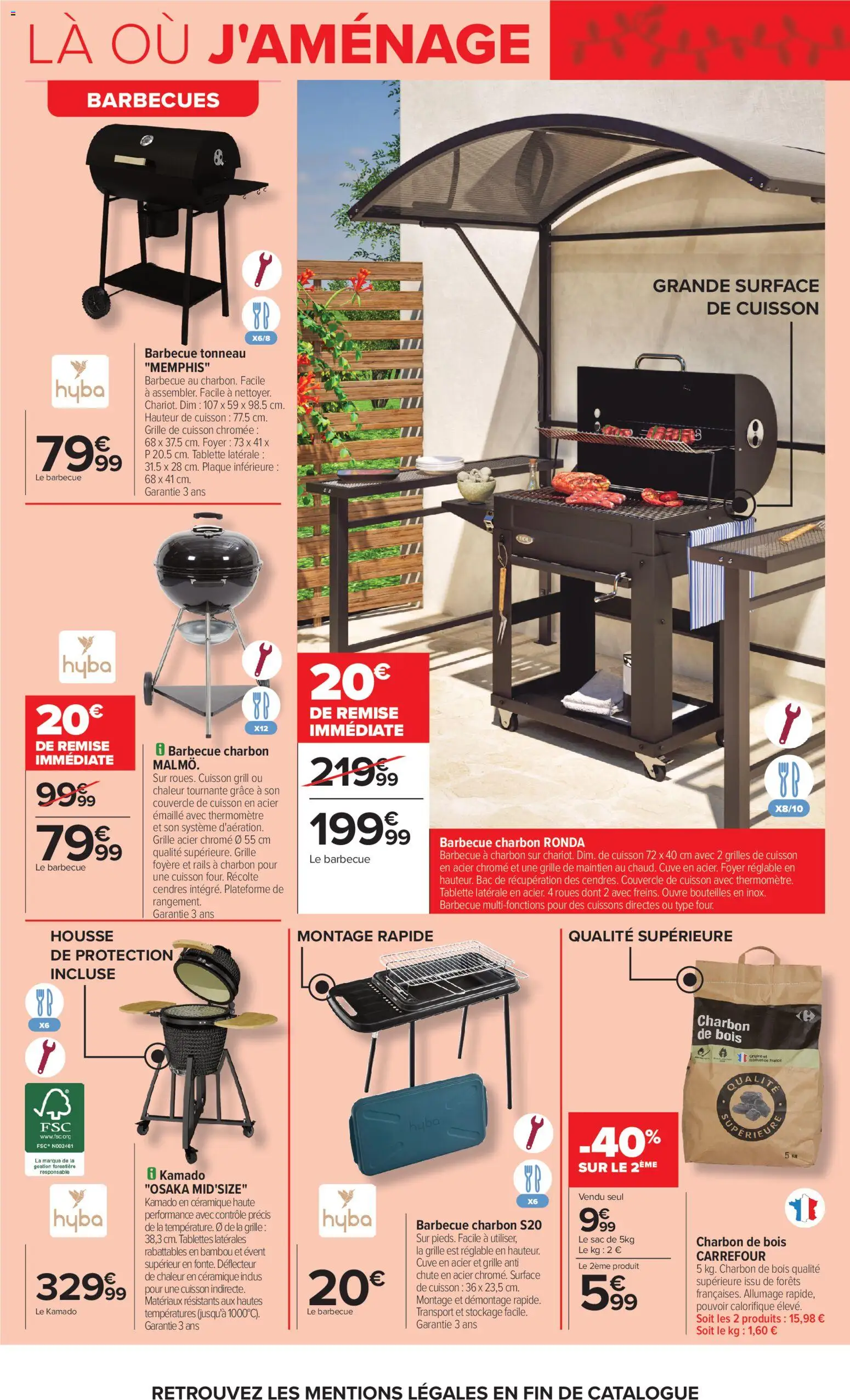 {H1} | Page: 26 | Produits: Sac, Barbecue, Barbecue charbon, Thermomètre