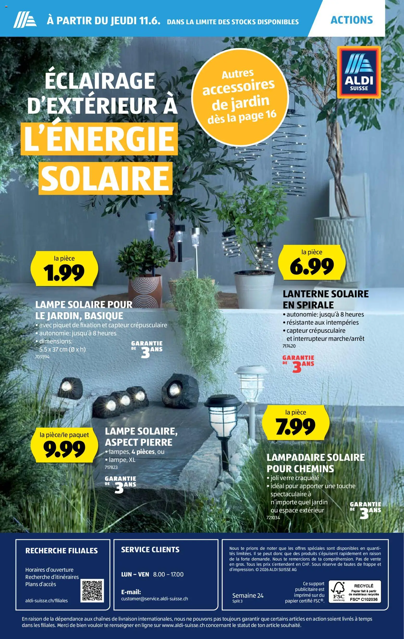 Aldi aktionen FR – gültig ab 11.06.2026 | Seite: 44 | Produkte: Lampe