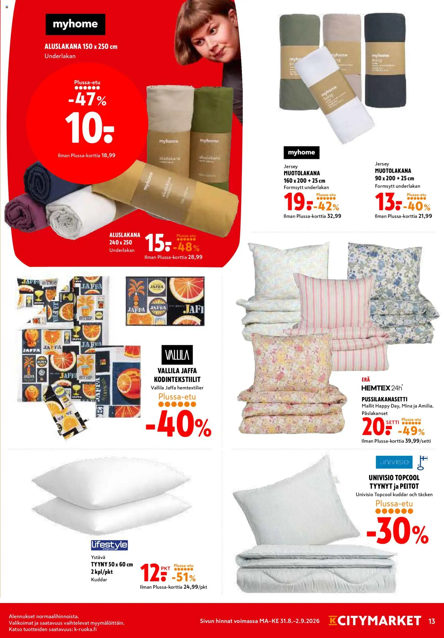 K-Citymarket tarjoukset – voimassa 31/08/2026 alkaen | Sivu: 13