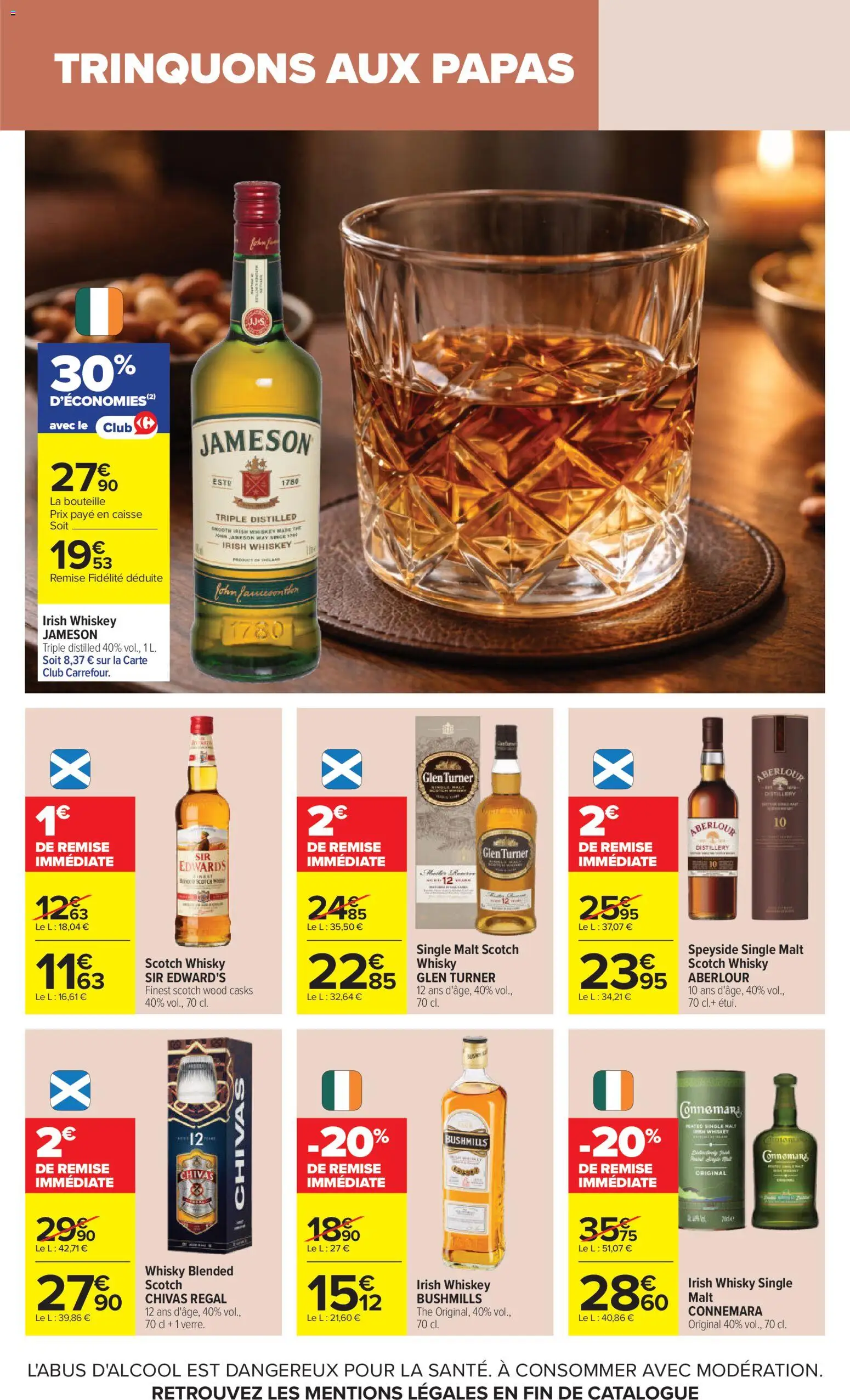 {H1} | Page: 19 | Produits: Whisky, Scotch whisky Sir Edward's, Thé