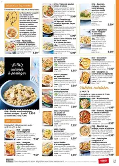Thiriet - Prévisualisation de Thiriet Catalogue livraison à domicile valide à partir de 24/06/2026 | Page: 26 | Produits: Chorizo, Lasagnes, Riz, Ricotta