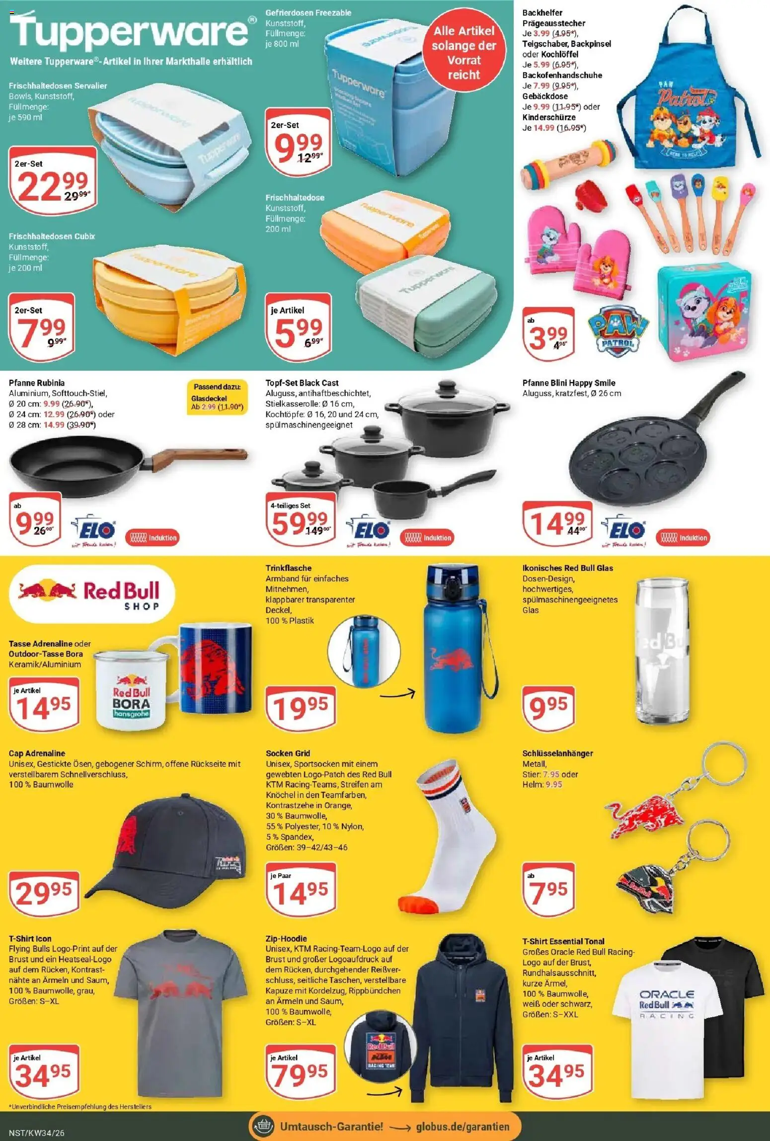 Globus Prospekt Neustadt (ab 17.08.2026) » Angebote online | Seite: 22 | Produkte: Red bull, Socken