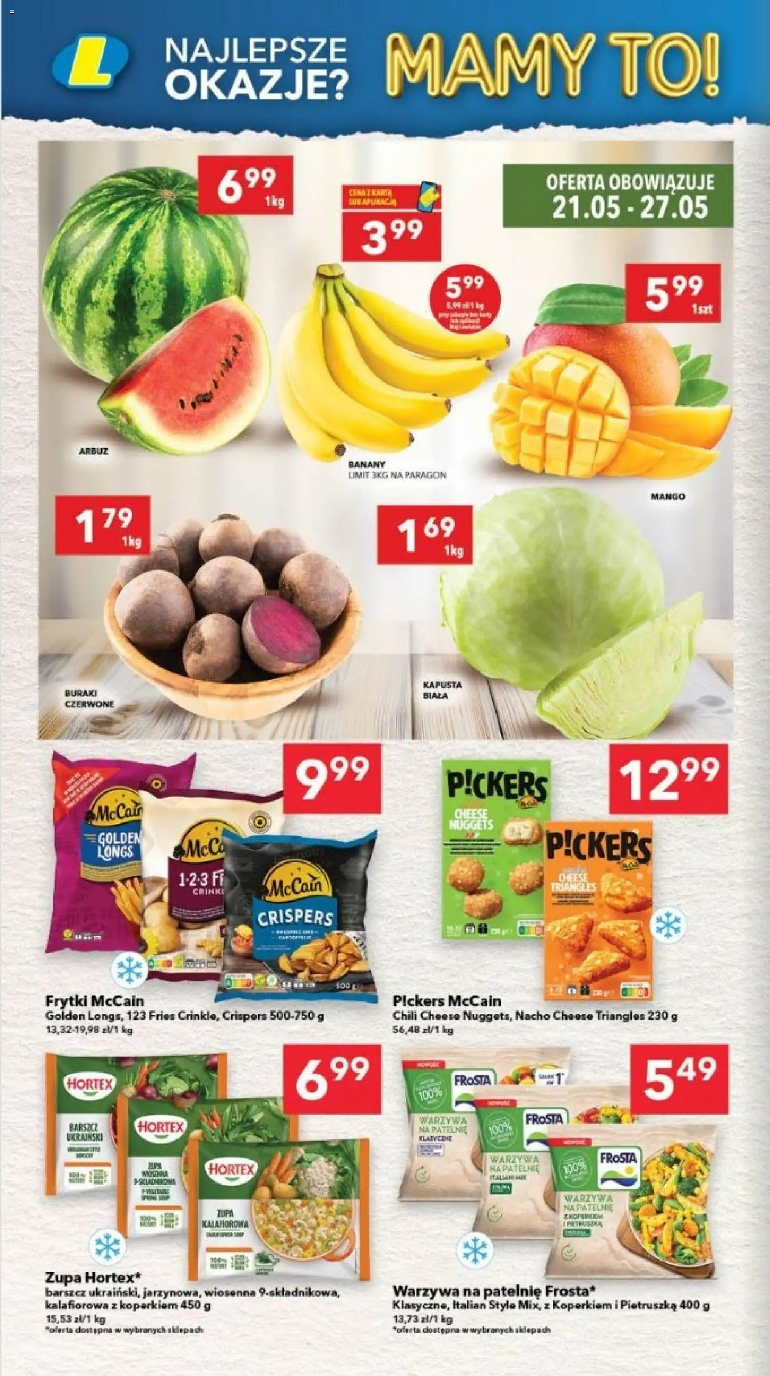 Lewiatan gazetka - Gdańsk od 21.05.2026 | Strona: 8 | Produkty: Barszcz, Karta, Warzywa na patelnie, Zupa