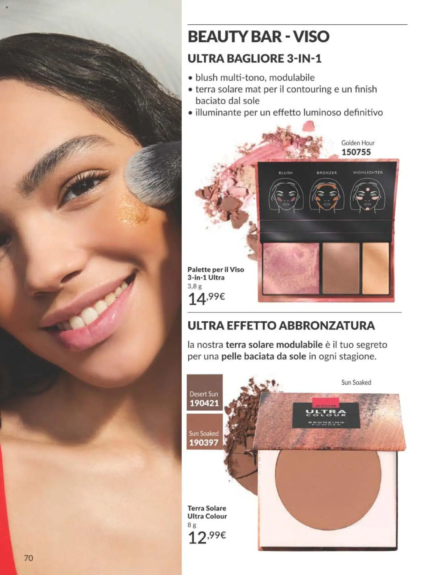 Volantino Avon del 01/09/2026 | Pagina: 70 | Prodotti: Illuminante, Terra, Blush
