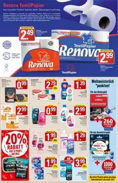 WEZ Prospekt ab 08.06.2026 gültig | Seite: 17 | Produkte: Küche, Weichspüler, Duschdas, Küchenrolle