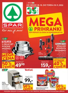 Spar katalog akcije – veljaven od 28.10.2026