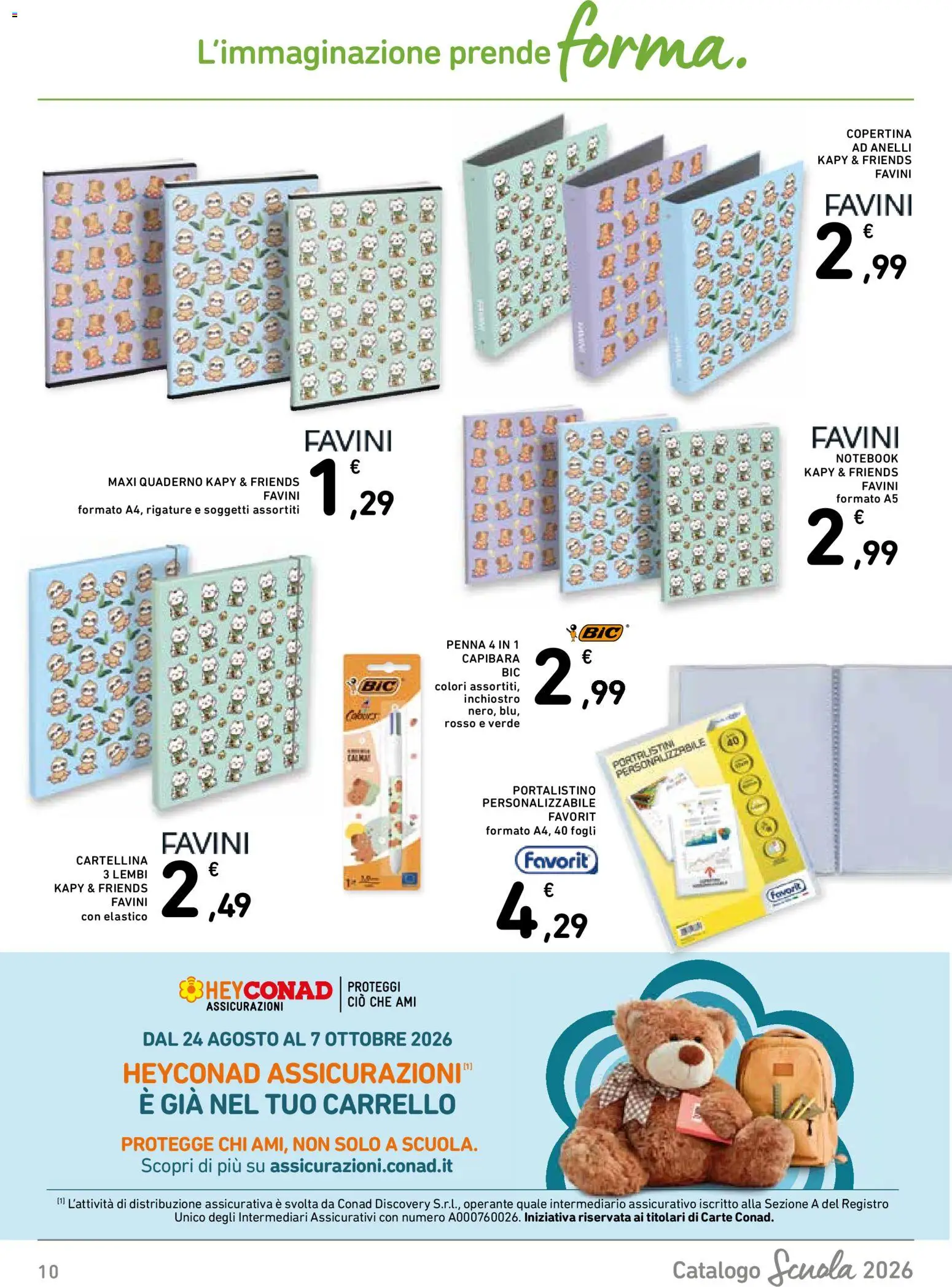 Volantino Conad del 21/08/2026 | Pagina: 10