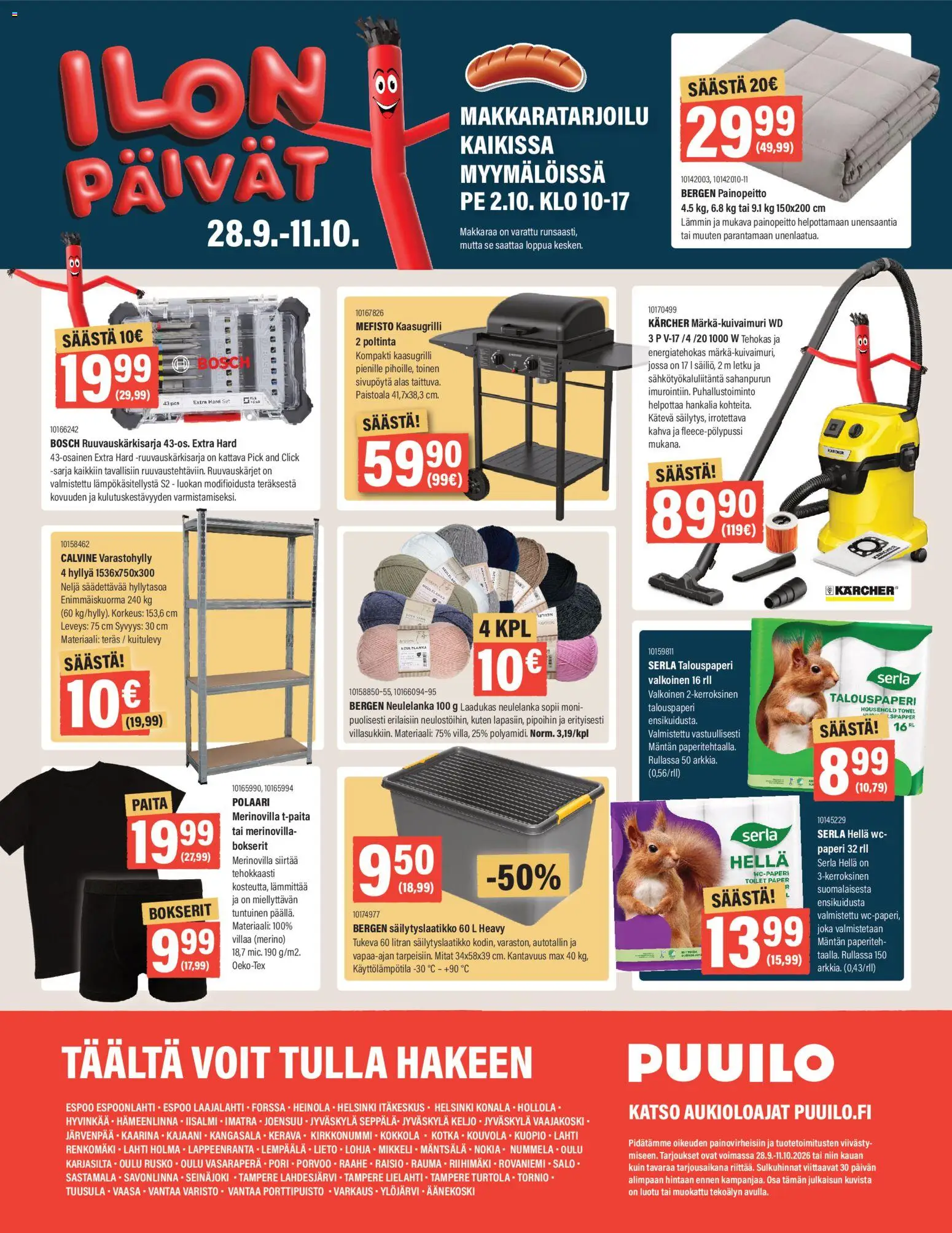 Puuilo tarjoukset – voimassa 28/09/2026 alkaen | Sivu: 20