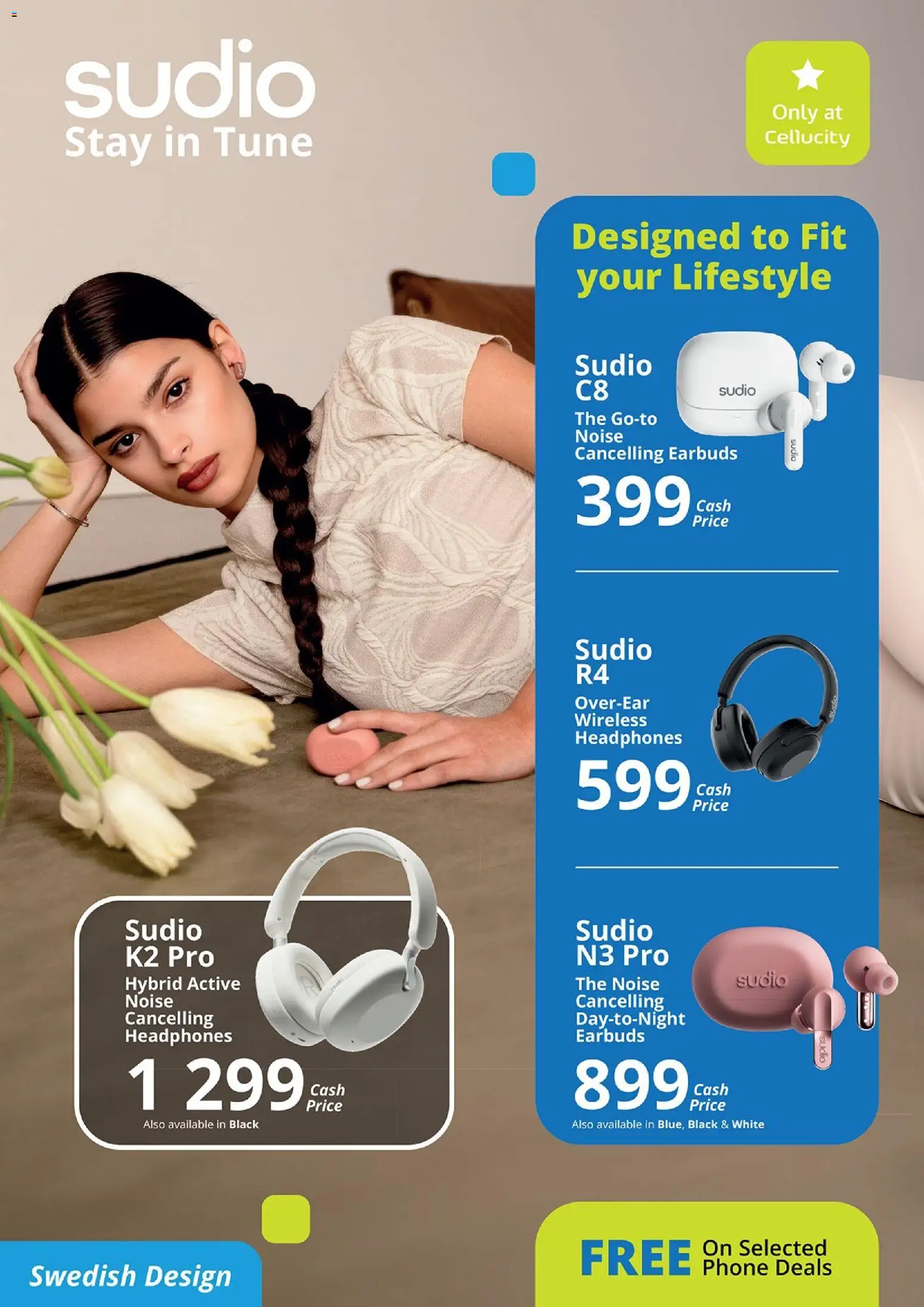 New Cellucity catalogue – valid from 08/09/2026 | Page: 31 | Products: Phone, Earbuds, Headphones