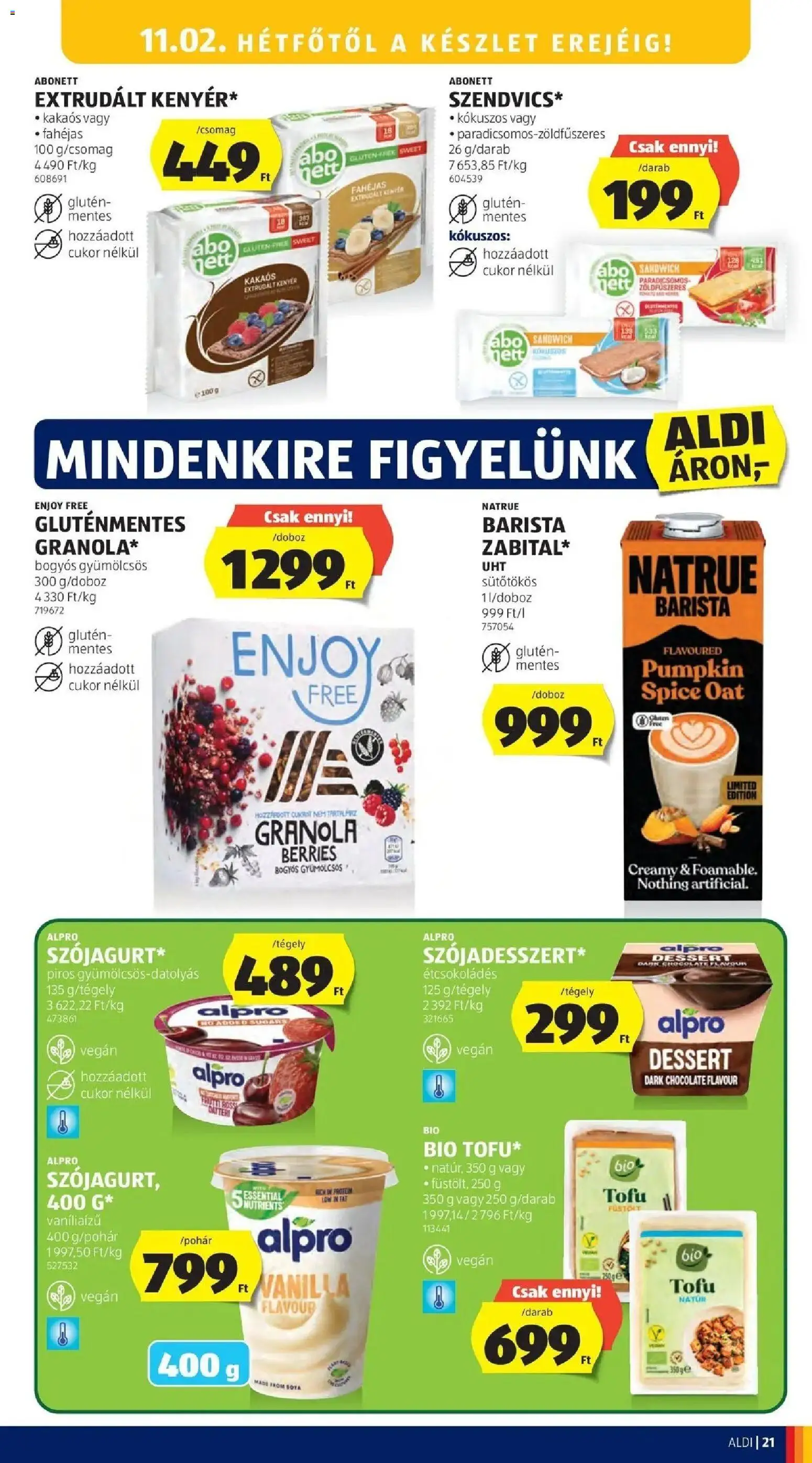 Aldi aktuális akciós újság - 2026.10.24. -tól/töl > akció, lapozható szórólap 🛍️ | Oldal: 21