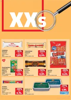 SALTAS Štapići, slani 45g - Pregled kataloga iz trgovine Kaufland, vrijedi od 06.05.2026 | Stranica: 11