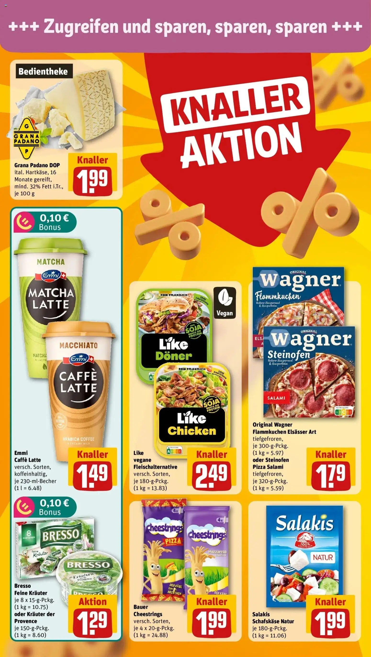 REWE Prospekt ab 12.10.2026 zum Blättern » Angebote | Seite: 12 | Produkte: Mozzarella, Salakis, Salami, Schafskase