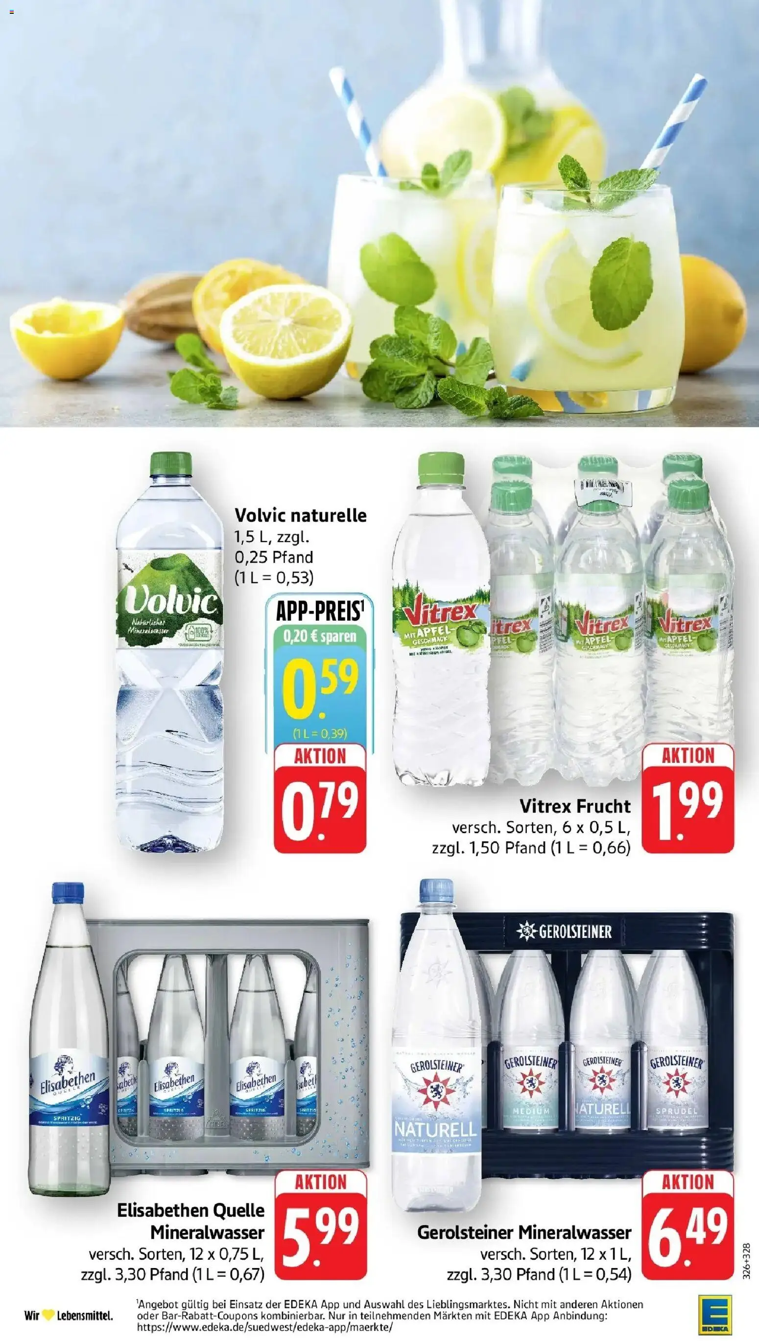 Edeka prospekt Bad Camberg	 – gültig ab 10.05.2026 | Seite: 37 | Produkte: Äpfel, Mineralwasser, Volvic, Gerolsteiner