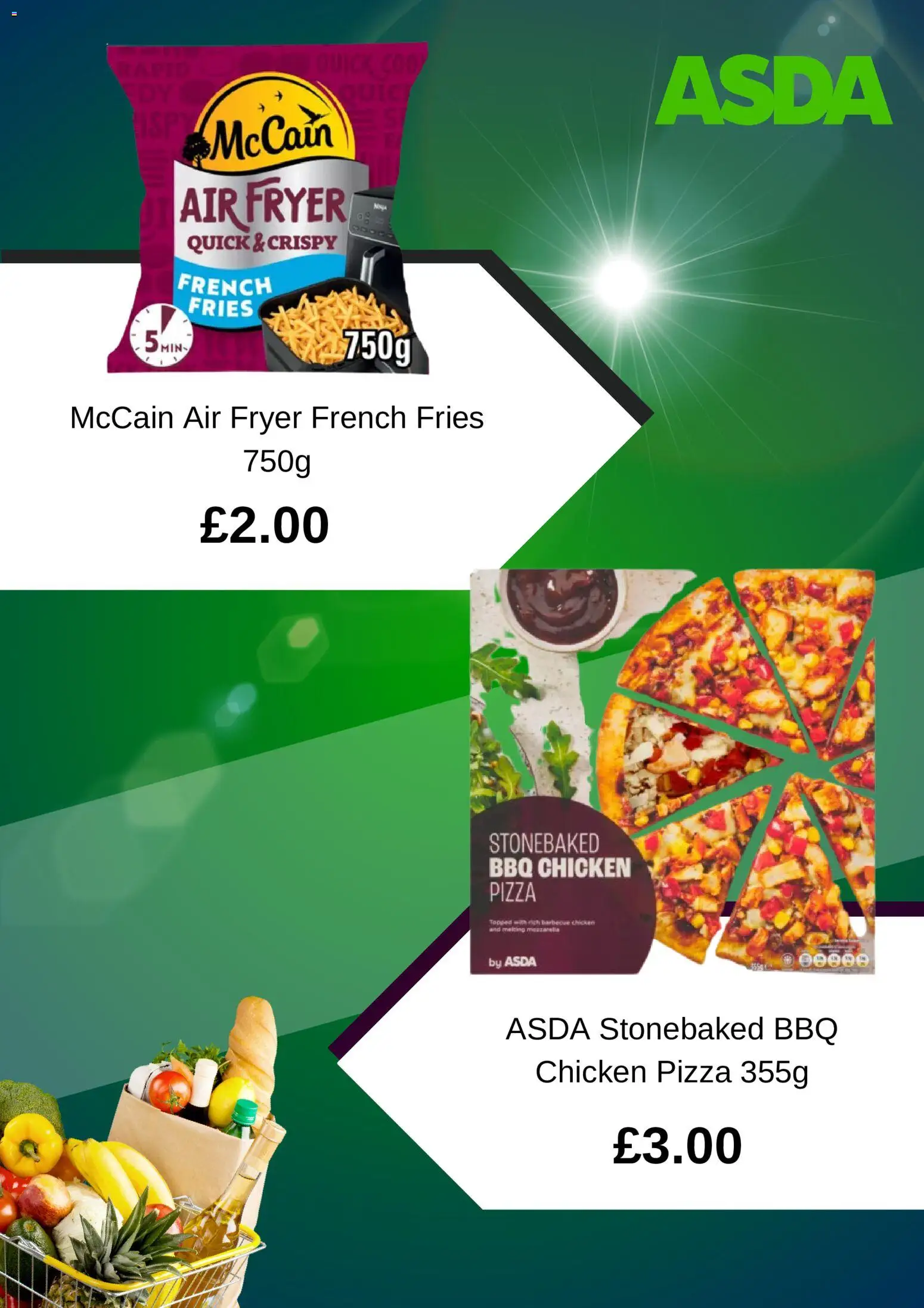 {H1} | Page: 2 | Products: Chicken, Pizza, French fries, Fryer