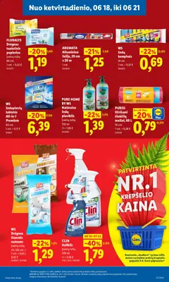 LIDL leidinys galioja nuo 15.06.2026 | Puslapis: 31 | Prekių: Krepšelis, Ploviklis