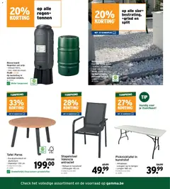 GAMMA folder - Voorbeeld van een folder van GAMMA, geldig van 06.05.2026 | Pagina: 33 | Producten: Zak, Tafel