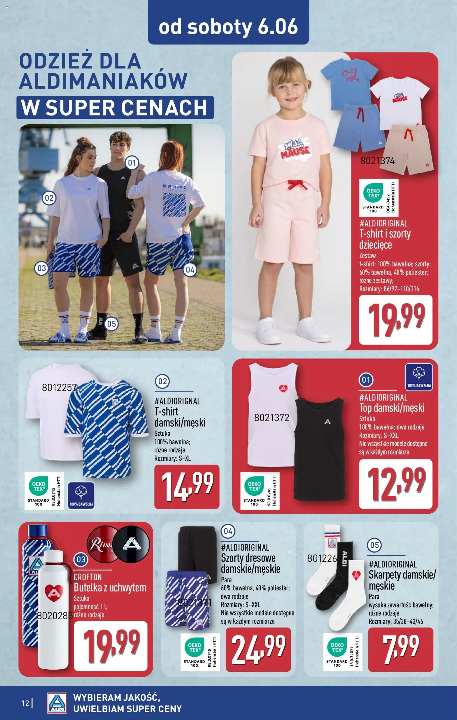 Aldi Polsko leták - Ostatnie sztuki w wybranych sklepach od 03.06.2026 | Strana: 12