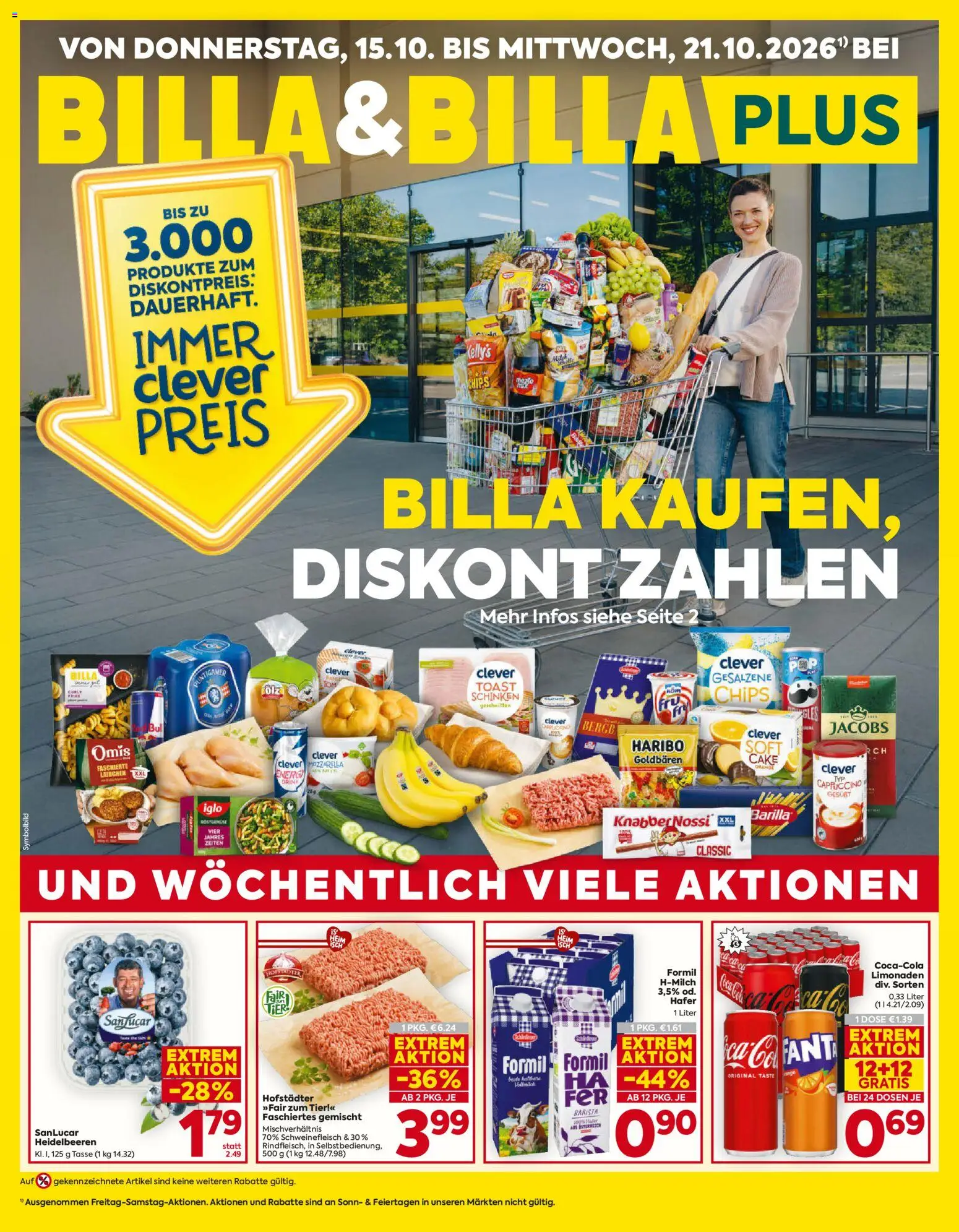 Billa AT akciós ujság - amely érvényes a következő dátumtól: 2026.10.15. | Oldal: 1