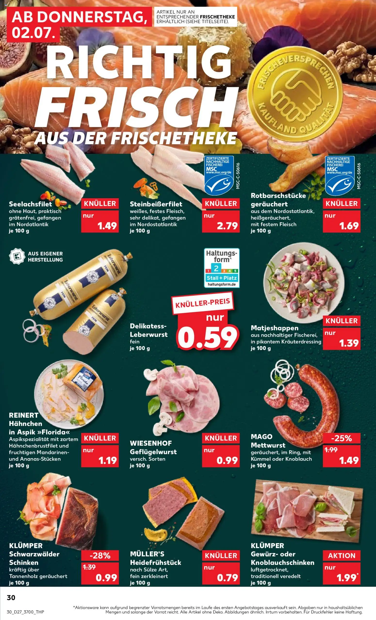 Kaufland Německo leták - Rostock od 02.07.2026 | Strana: 30