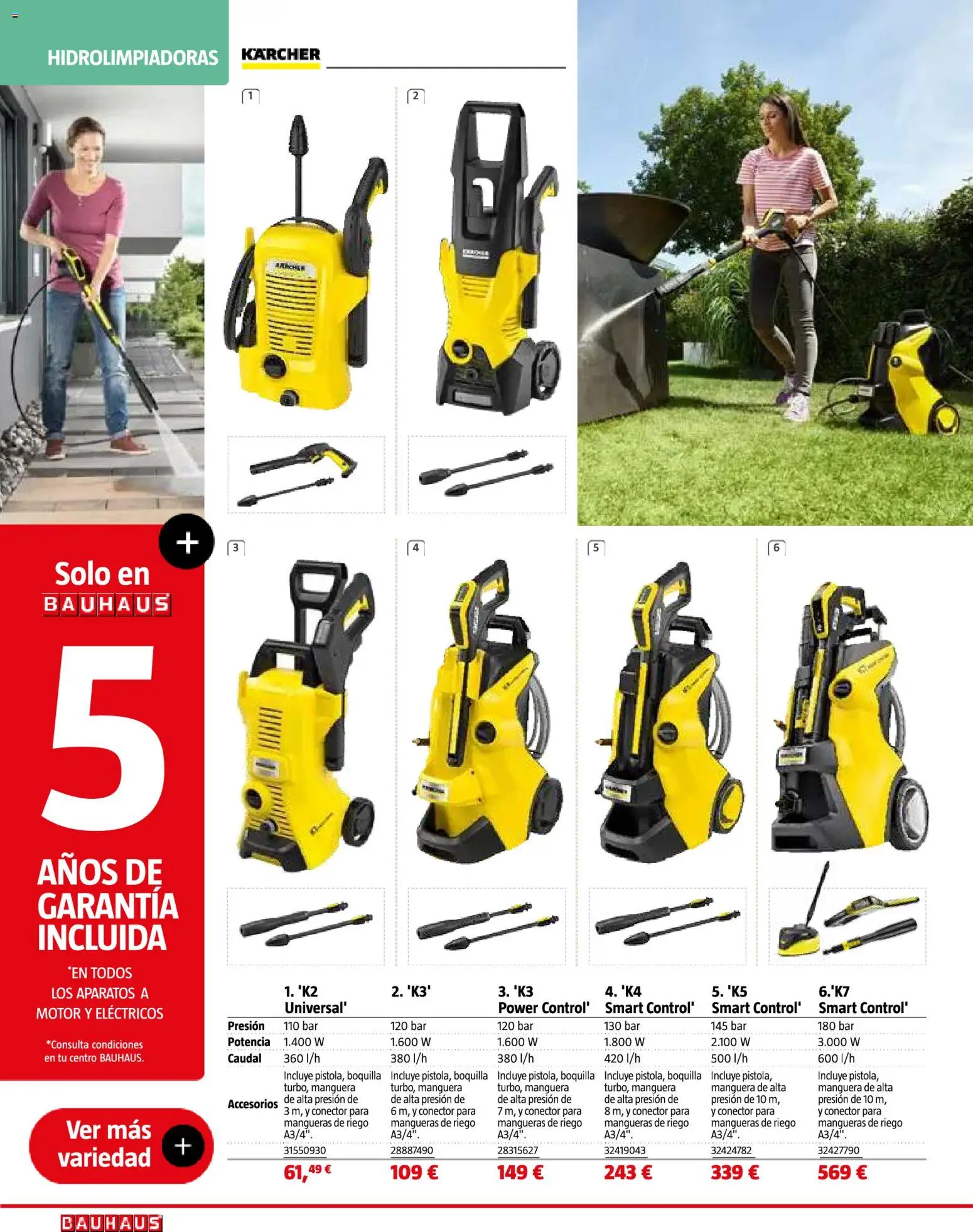 Bauhaus Jardín │ válido desde el 16.03.2026 | Página: 40 | Productos: Manguera, Conector