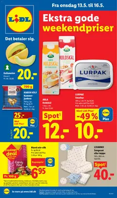 Lidl - Weekend avis gyldig fra 13.05.2026