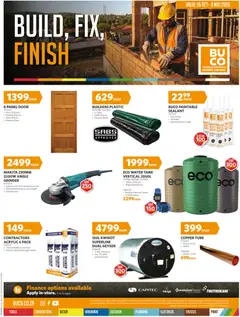 BUCO specials catalogue – valid from 26/10/2026