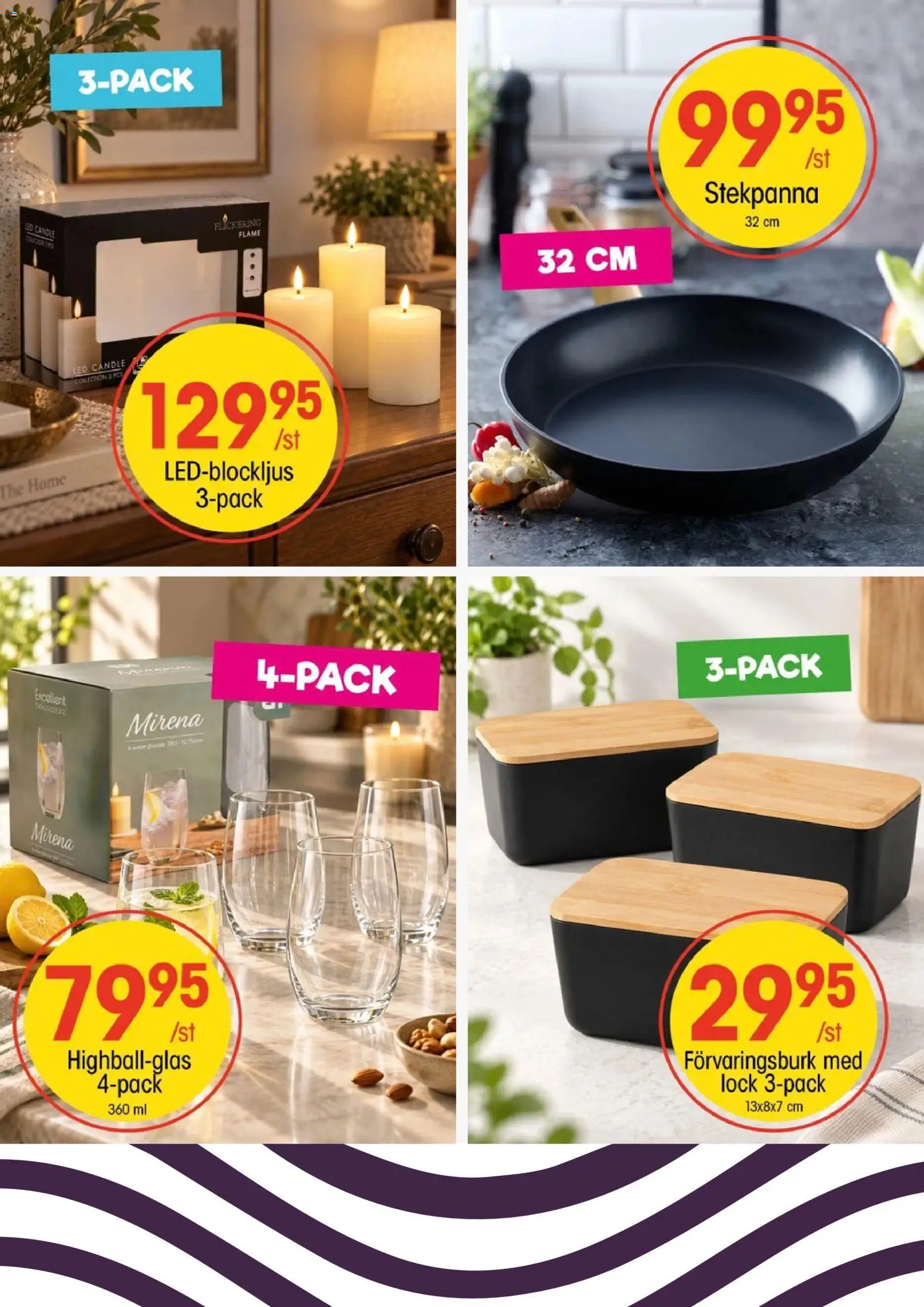 EKO reklamblad aktuell från 12/10/2026 | Sida: 4 | Produkter: Lock, Stekpanna